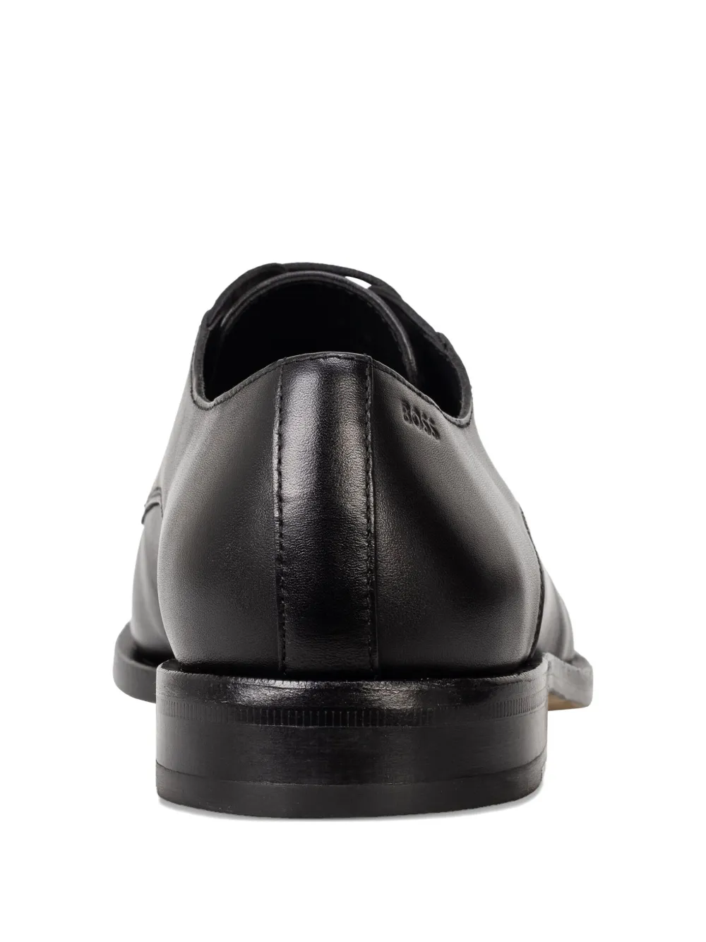 Дерби на шнуровке BOSS, черный — фото 2