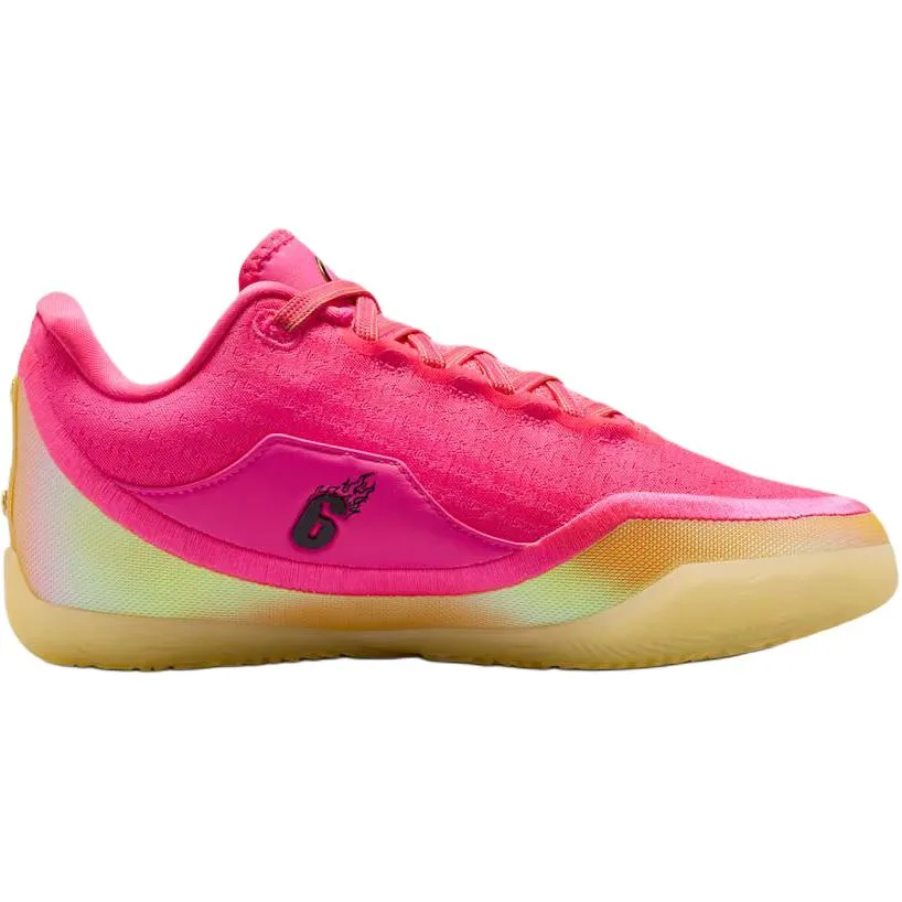 Nike Детские баскетбольные кроссовки Lebron 23 Low top ярко-розовые — фото 3