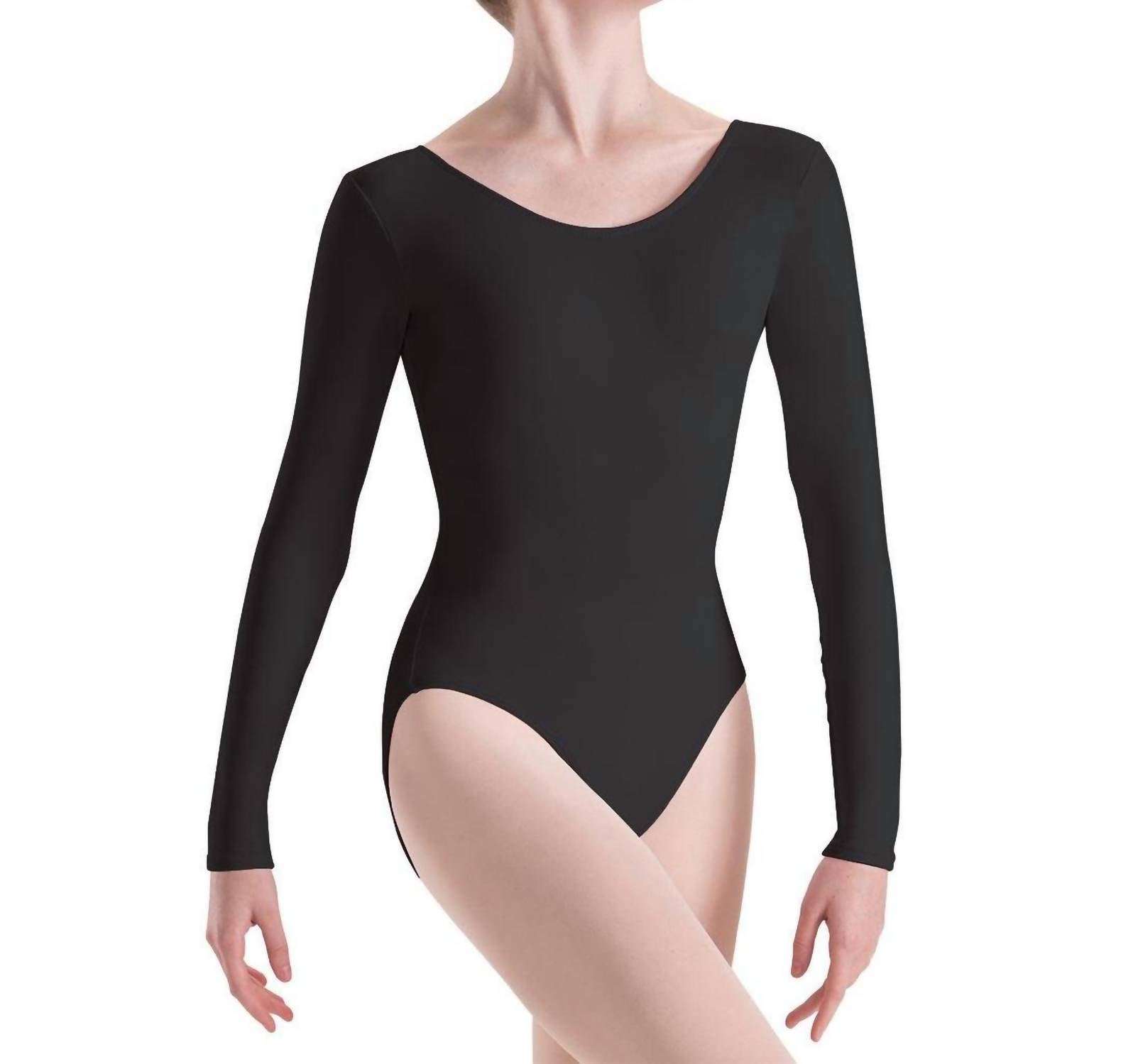 

Купальник с длинными рукавами черного цвета Motionwear