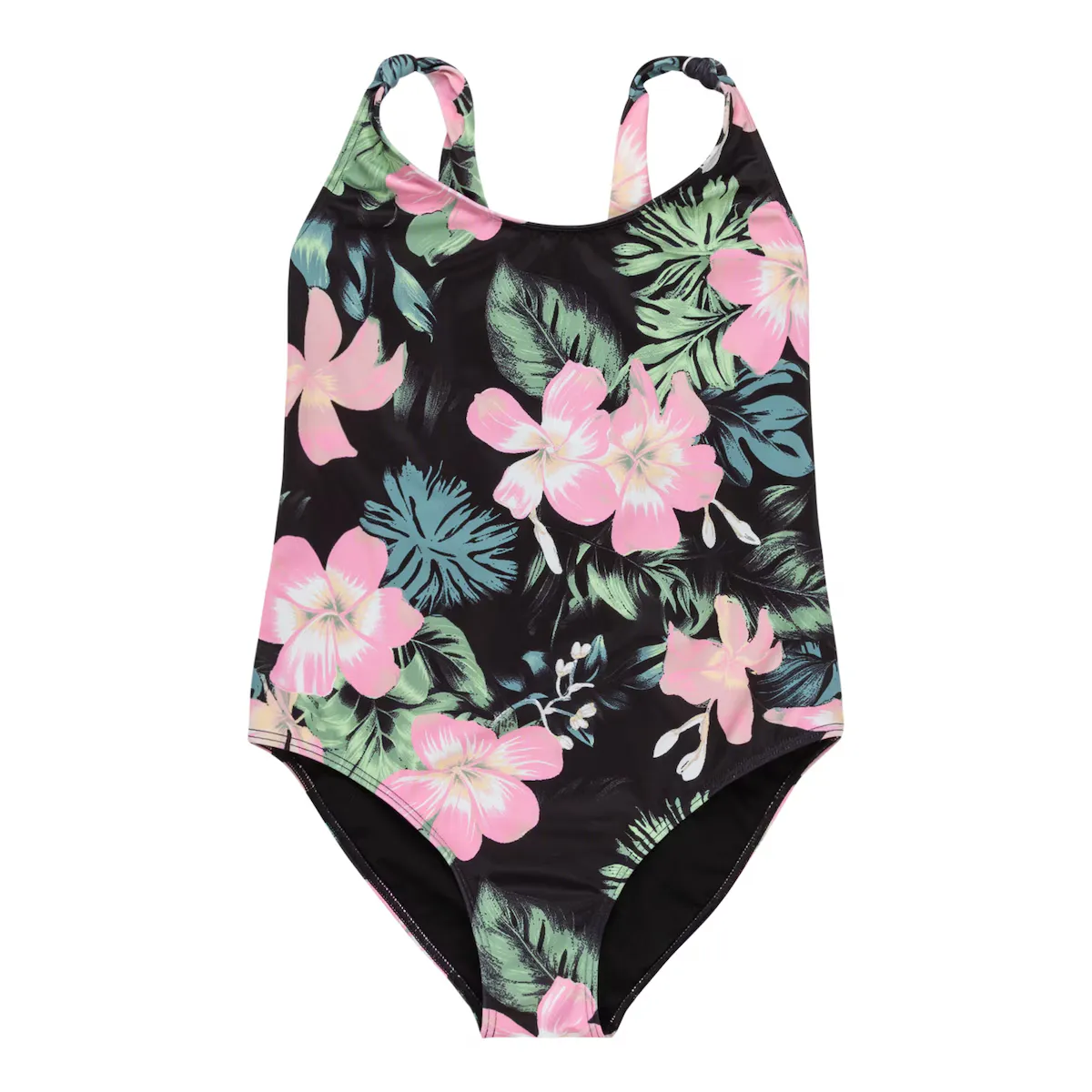 

Детский купальник Roxy Shadow Floral, черный