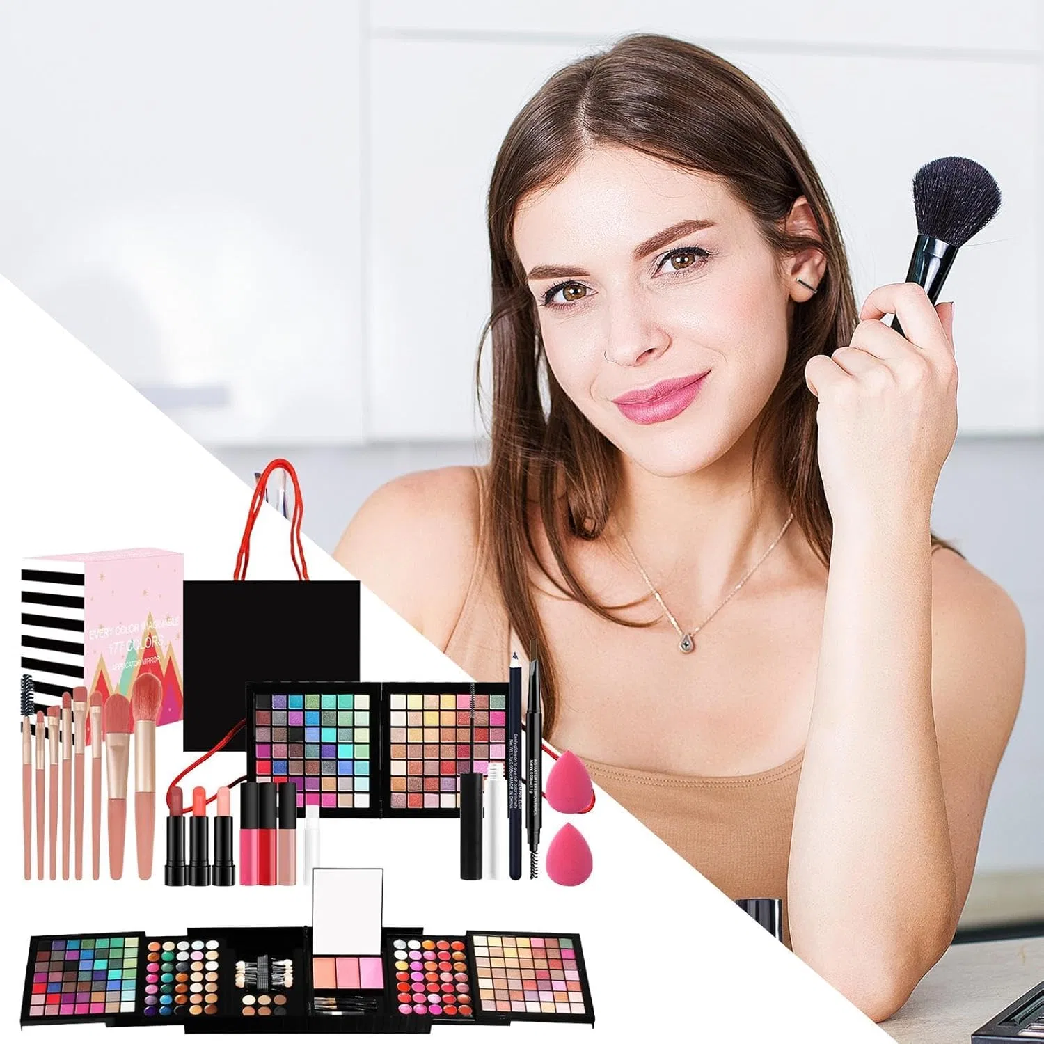 Набор косметики для начинающих Complete Makeup Kit, 0,5 кг — фото 3