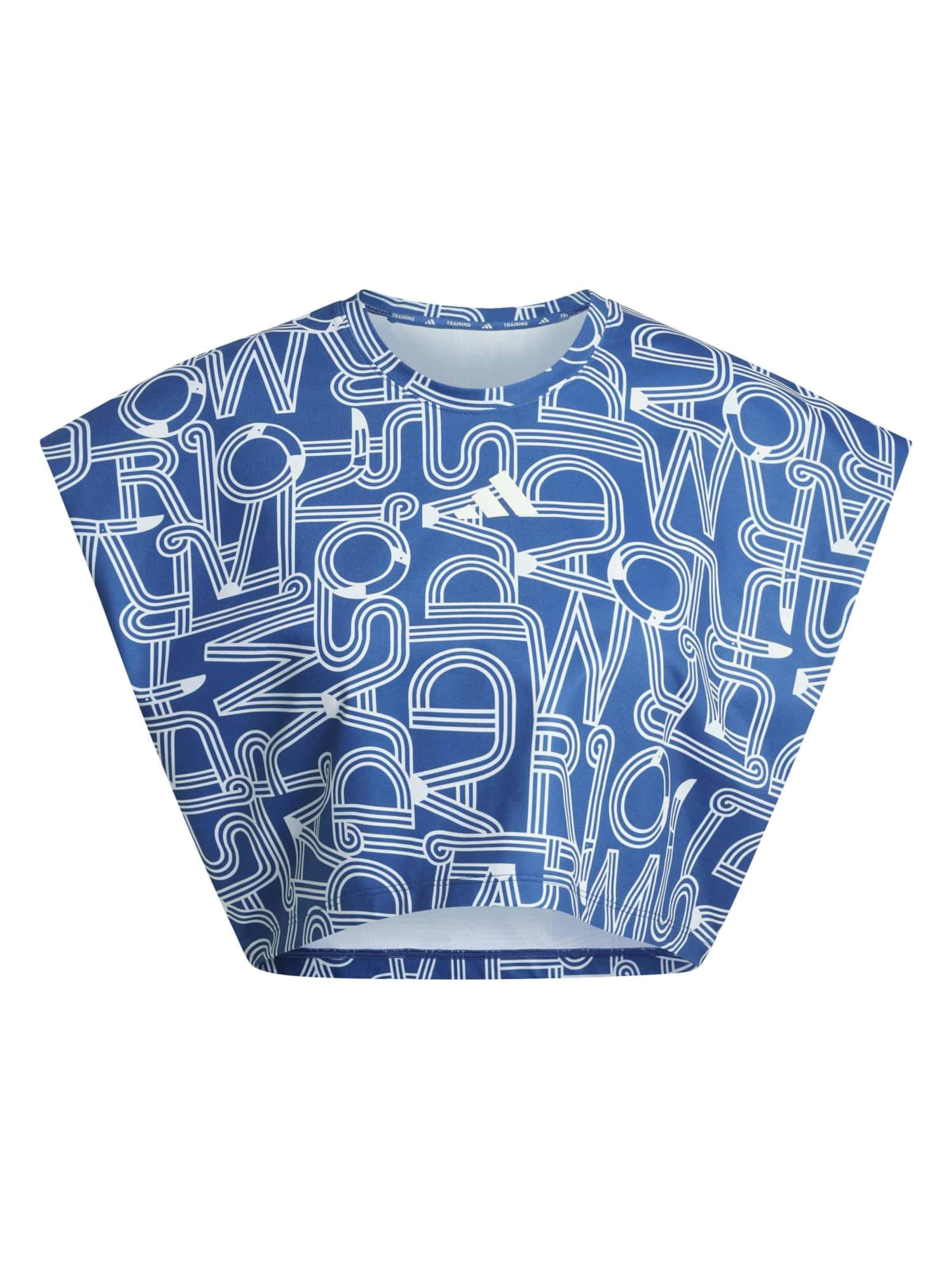 

Adidas Performance Футболка Performance 'FARM' в синем цвете