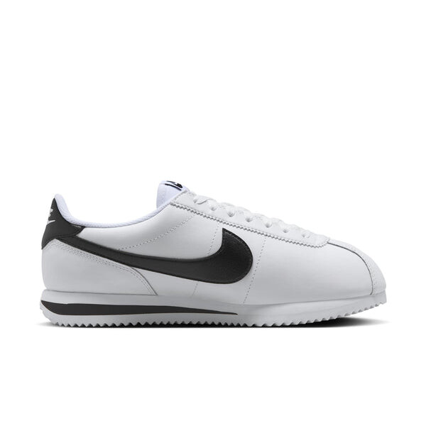 Кроссовки cortez leather 'white black' Nike, белый — фото 2