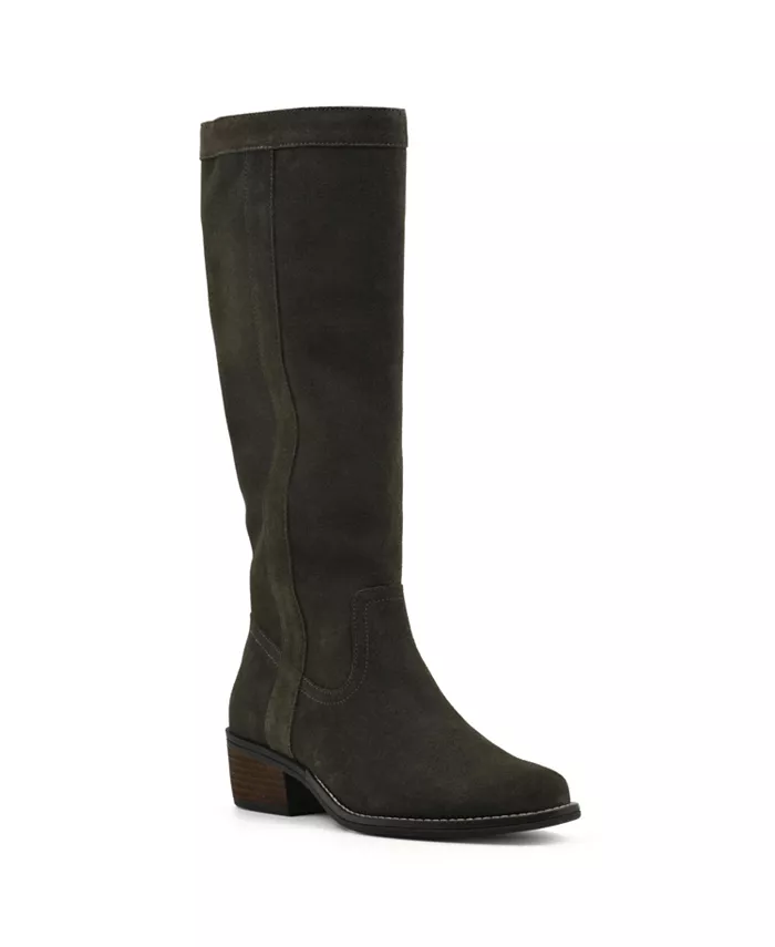 Женские высокие ботинки до колена Altitude Wide Calf White Mountain, зеленый