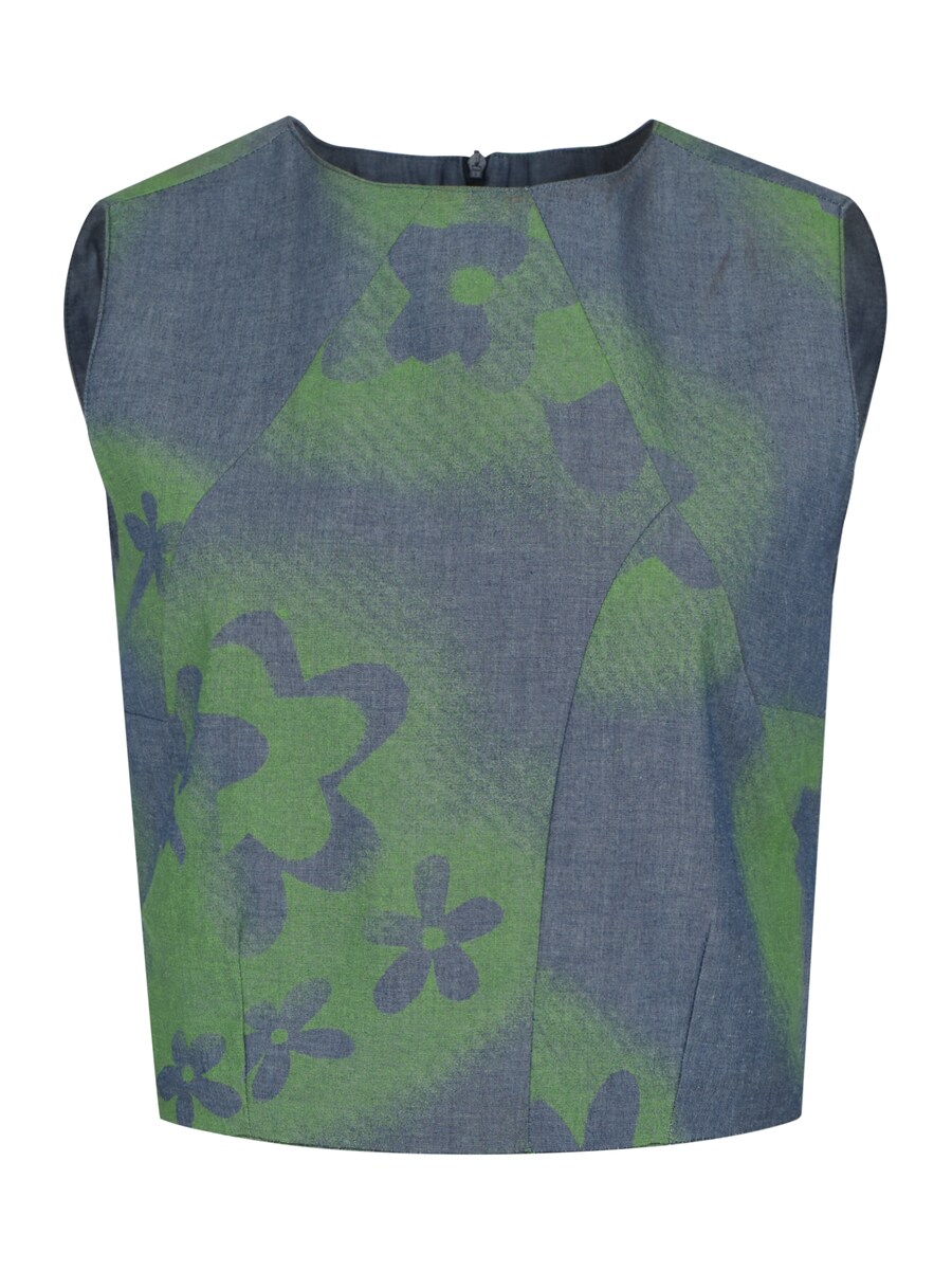 

Топ ABOUT YOU REBIRTH STUDIOS Gossy, цвет Blue/Green
