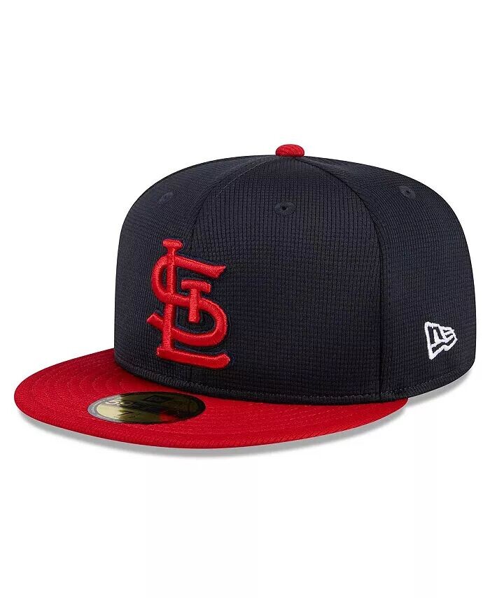 

Мужская темно-синяя кепка St. Louis Cardinals 2024 Batting Practice 59FIFTY Fitted New Era
