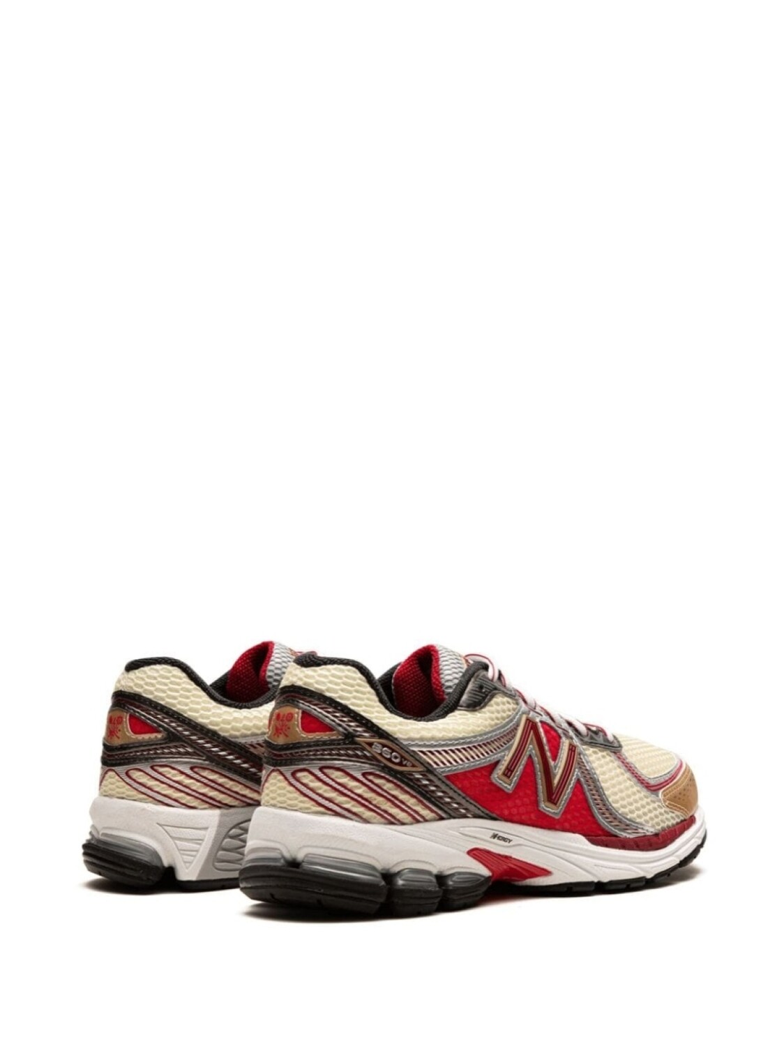 Кроссовки 860v2 из коллаборации с ALD New Balance, красный — фото 3