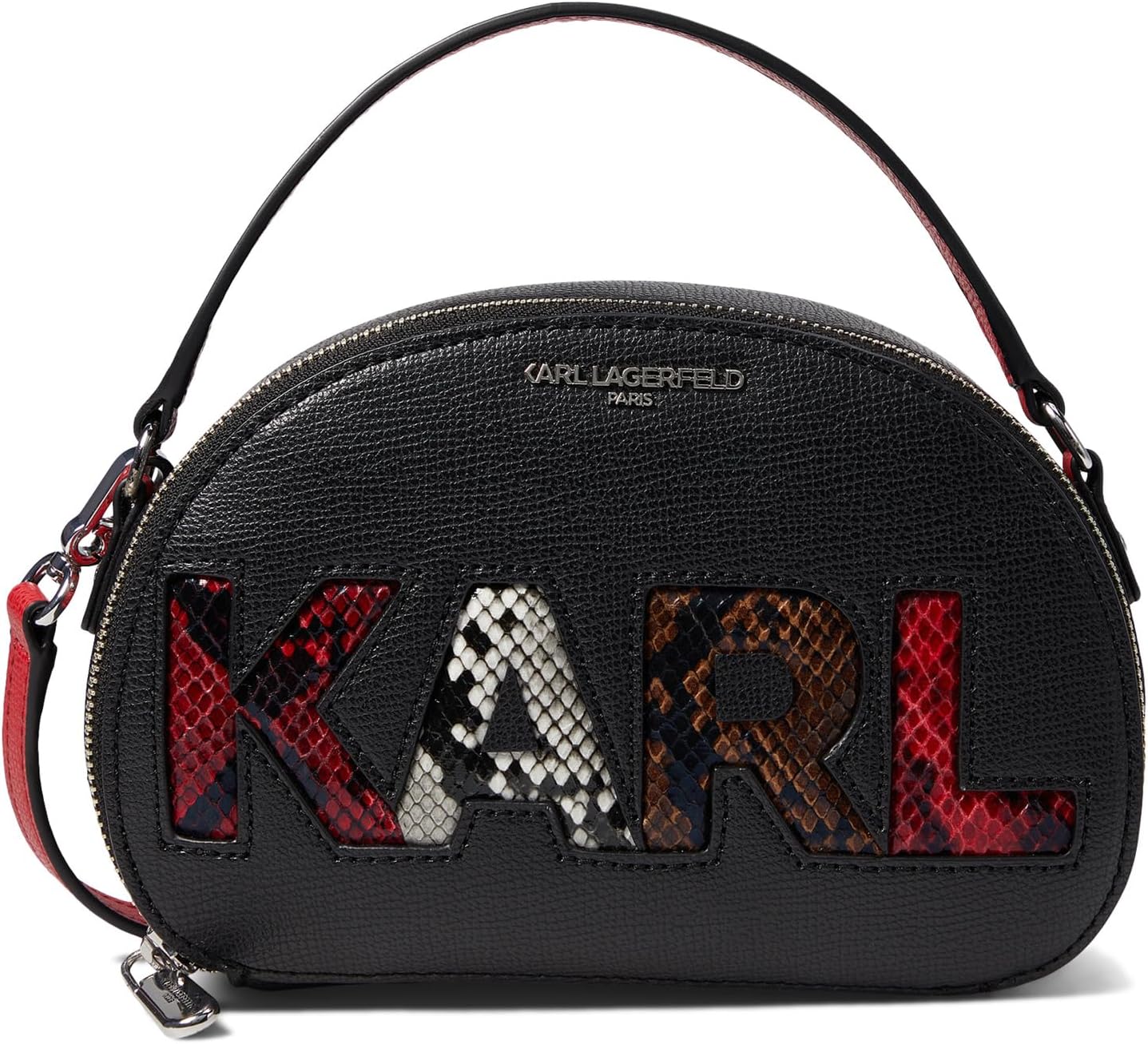 

Сумка кросс-боди Karl Lagerfeld Paris Maybelle Crossbody, цвет Python/Black Multi