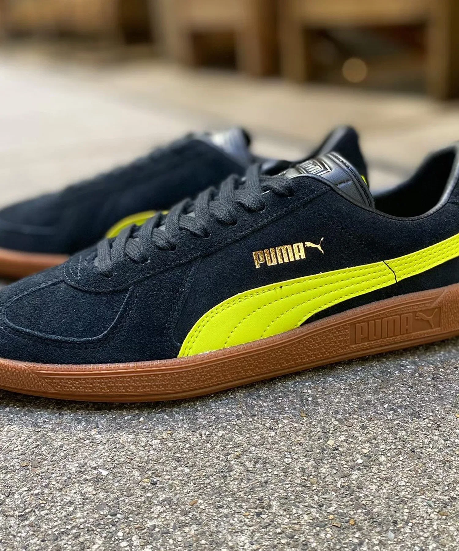 Мужские кроссовки PUMA ARMY TRAINER SUEDE — фото 3