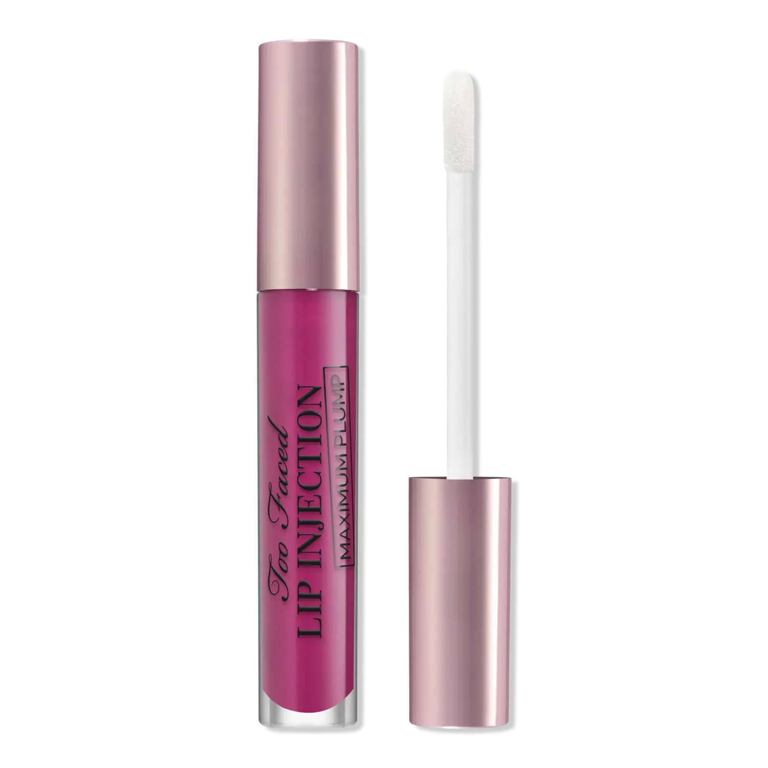 

Блеск для увеличения объема губ Lip Injection Maximum Plump Extra Strength Lip Plumper Gloss Too Faced, Berry Crush (vibrant fuchsia berry)