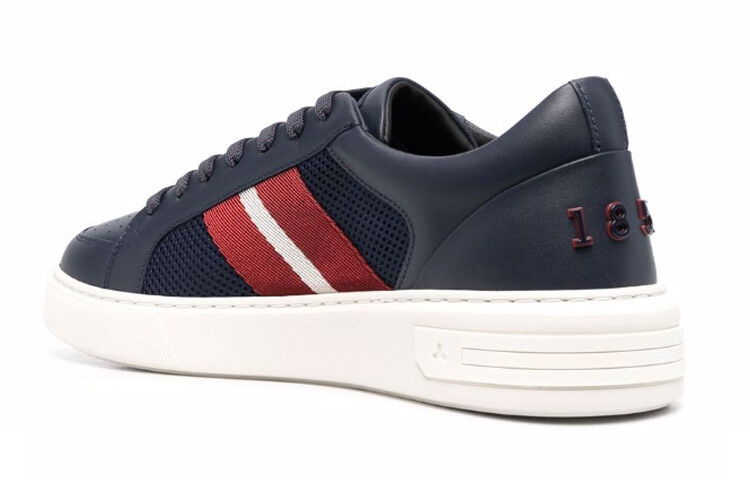 Обувь для скейтбординга Мужская низкая синяя Bally — фото 4
