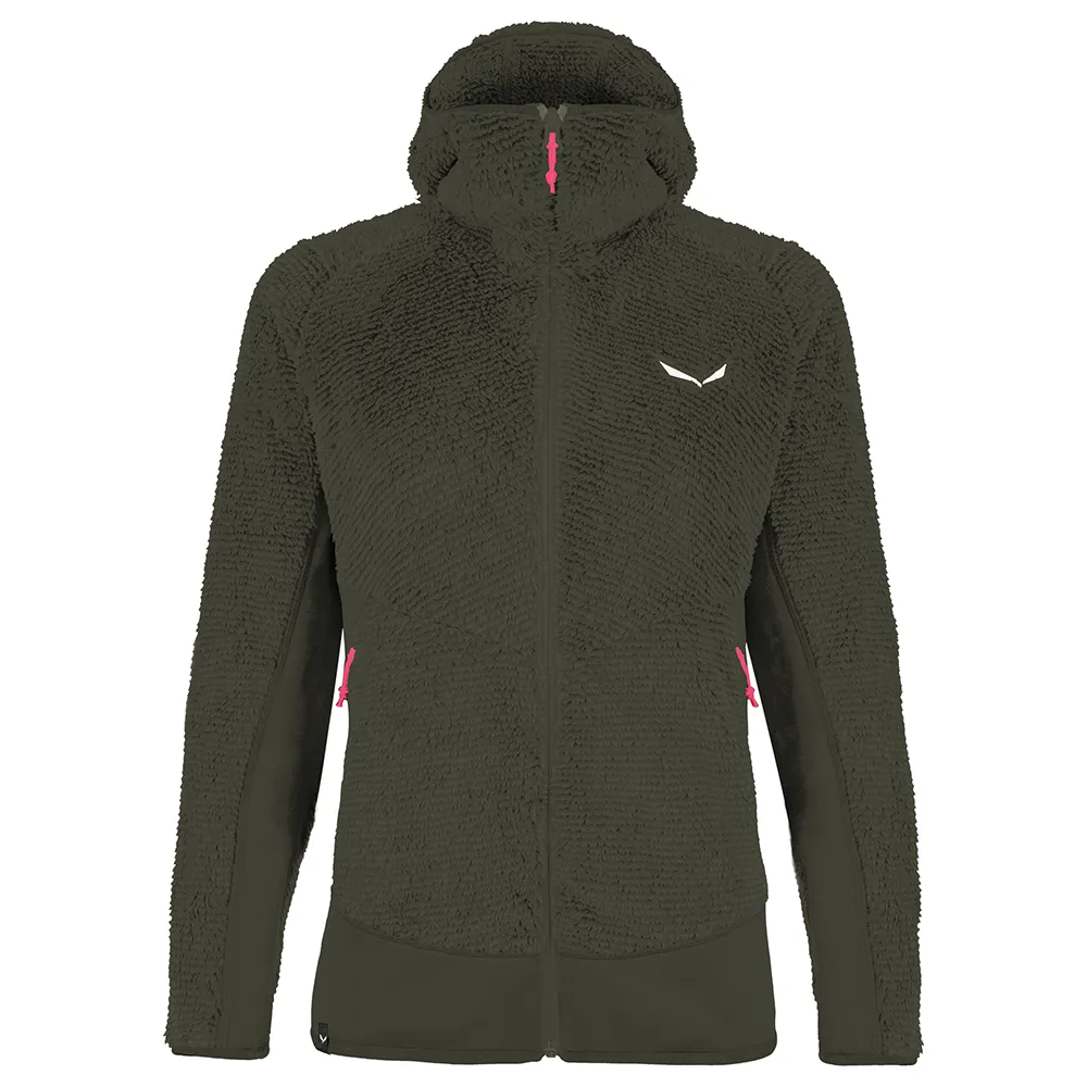 

Флис Salewa Tognazza Polarlite full zip, зеленый