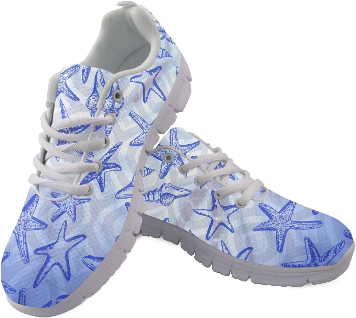 

Мужские кроссовки AmzPrint для походов, бега и ходьбы с принтом, Starfishes