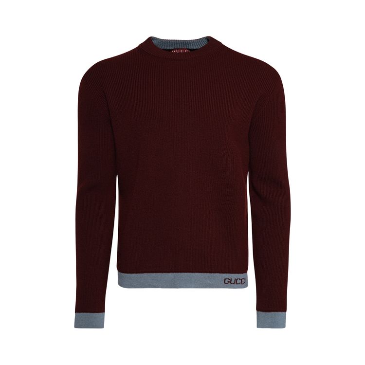 

Свитер Gucci Intarsia Wool Sweater 'Rose Mole', розовый
