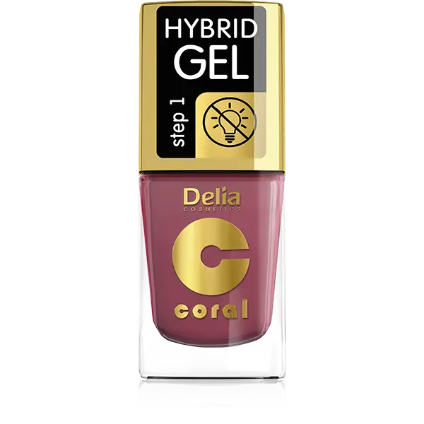 

Гибридный лак для ногтей 18 Delia Coral Hybrid Gel, 11 мл