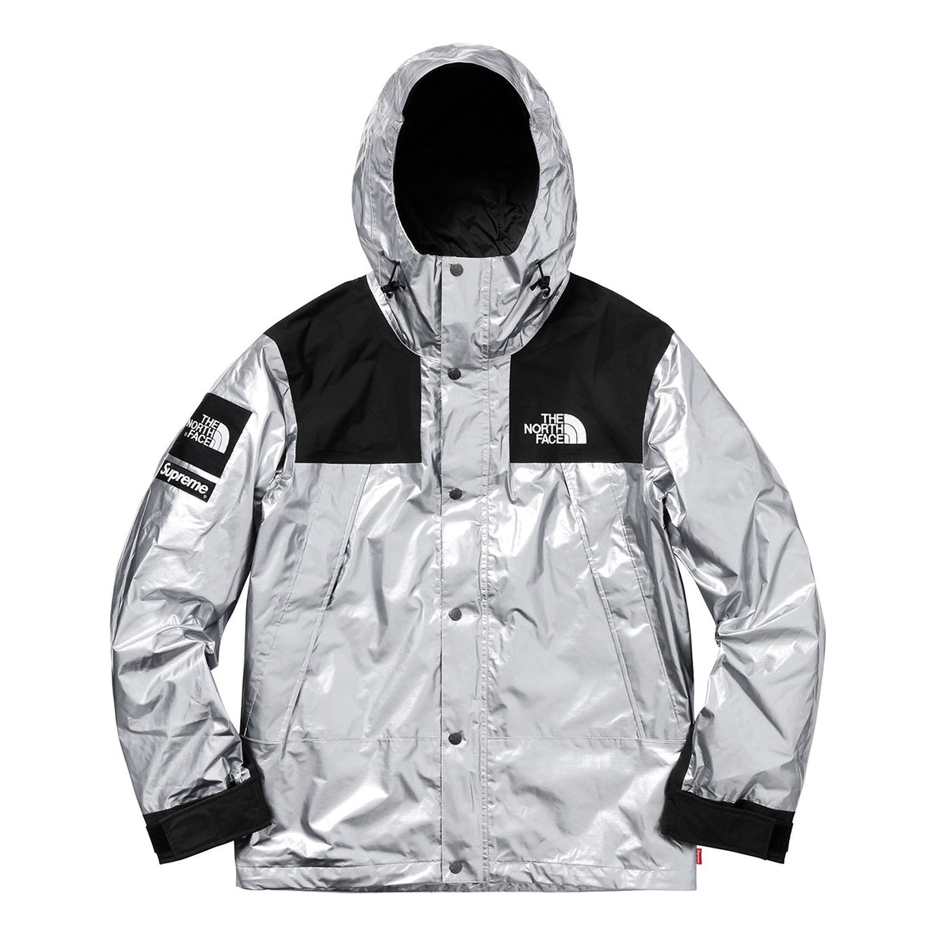

Куртка Supreme x The North Face SS18 Metallic Interchange Jacket Unisex Silver SUP-SS18-602, серебряный