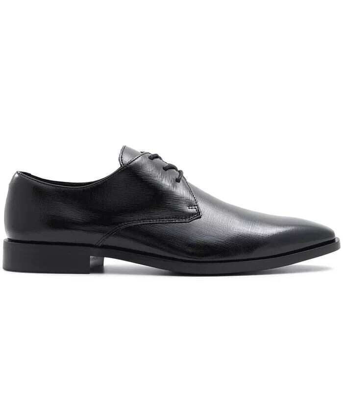 Мужские туфли дерби из кожи Mackle на шнуровке ALDO, черный — фото 2