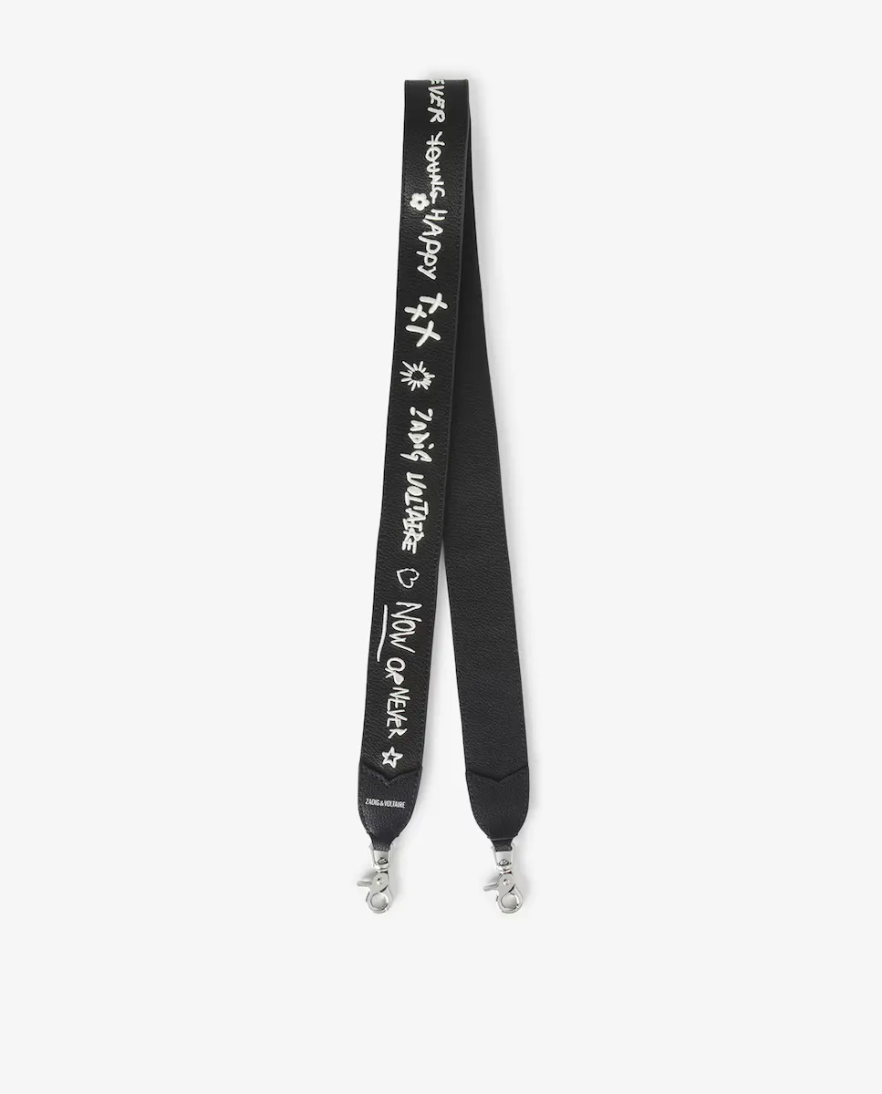 

Черная женская сумка через плечо Zadig & Voltaire, черный