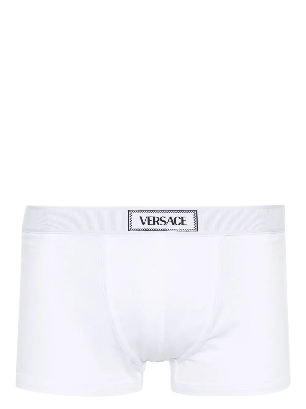 

Боксеры с жаккардовым логотипом VERSACE, белый
