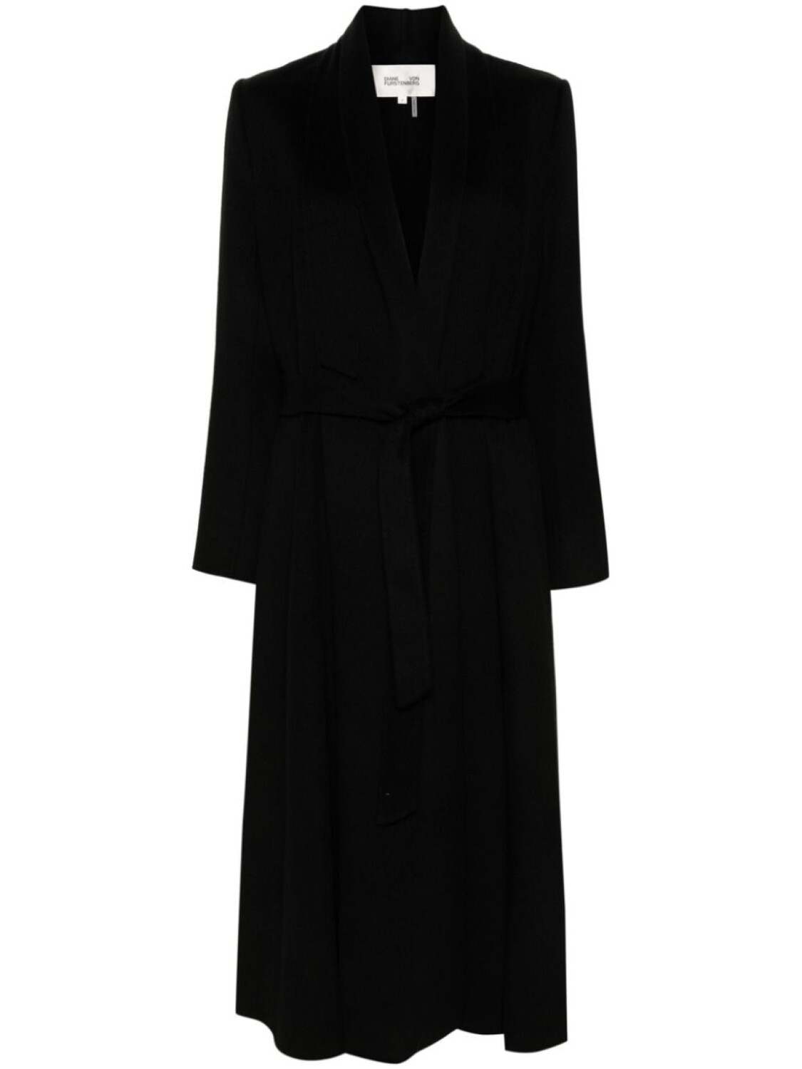 

DVF Diane von Furstenberg пальто Бубба, черный