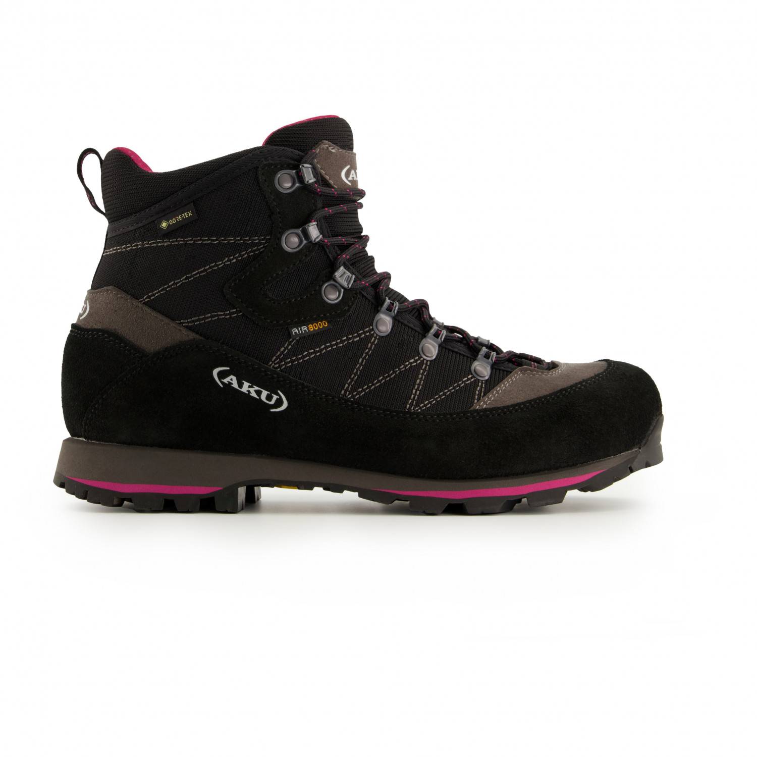 

Ботинки для прогулки Aku Women's Trekker Lite III, цвет Black/Magenta