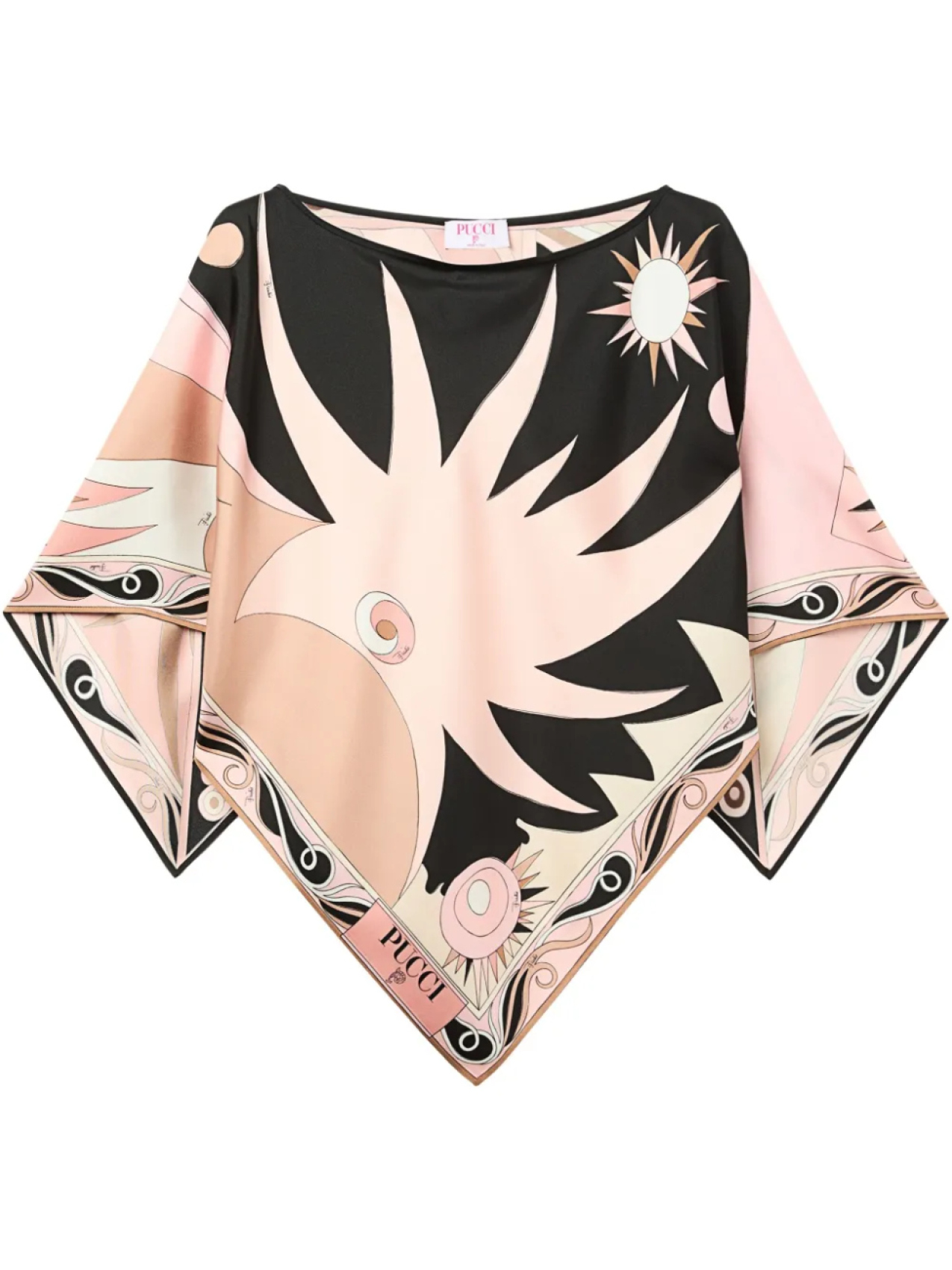 

Блузка с принтом PUCCI Stella, розовый