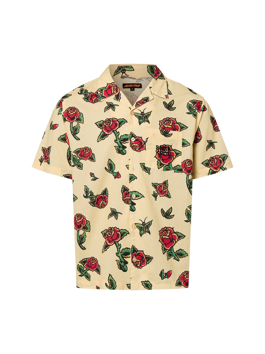 

Рубашка на пуговицах классического кроя Santa Cruz, Lemon