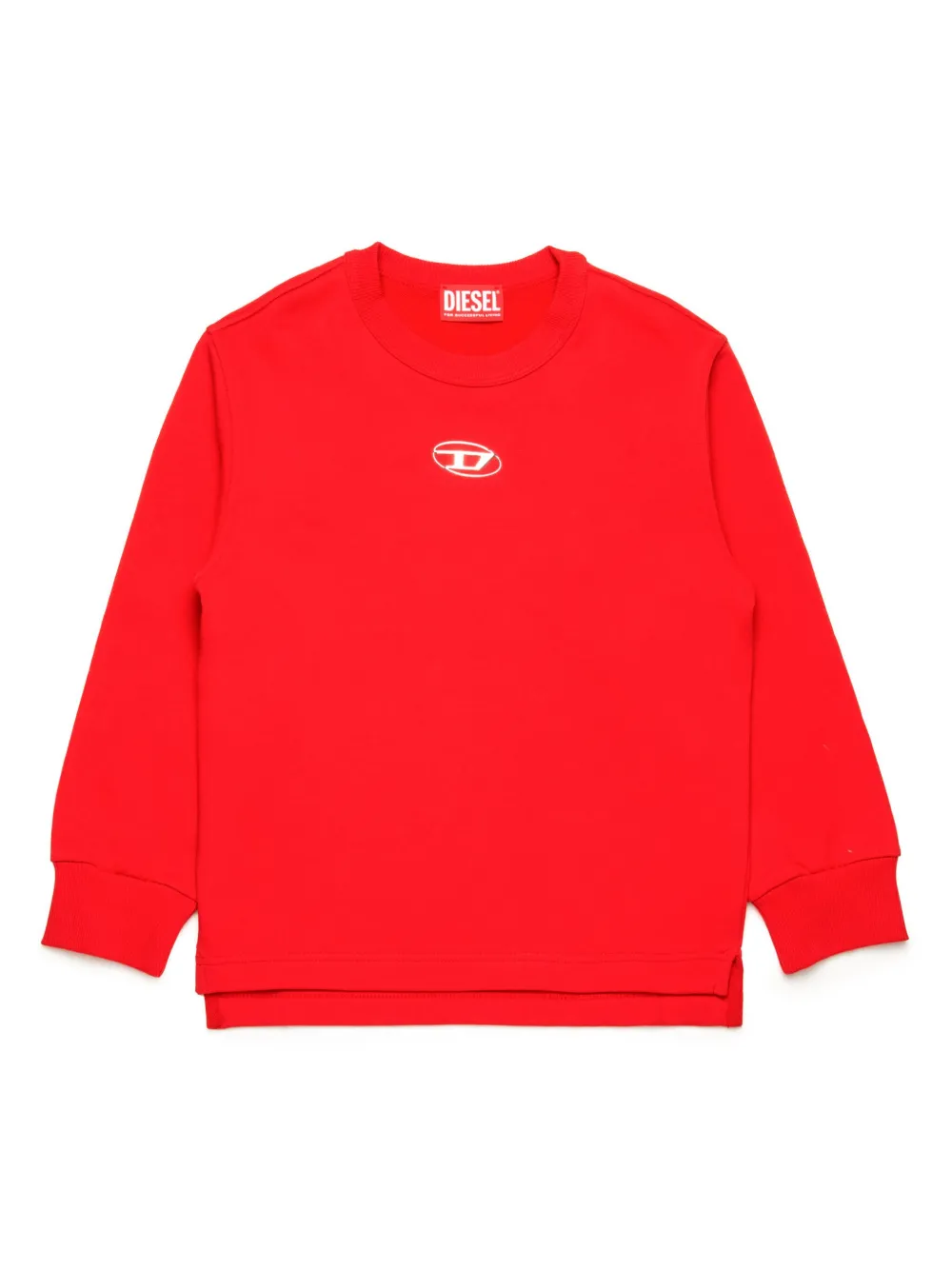 

Толстовка с логотипом Oval D Diesel Kids, красный