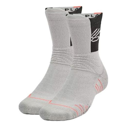 

Носки Under Armour Curry x Sour Patch Kids Playmaker Crew Socks 'Grey', серый