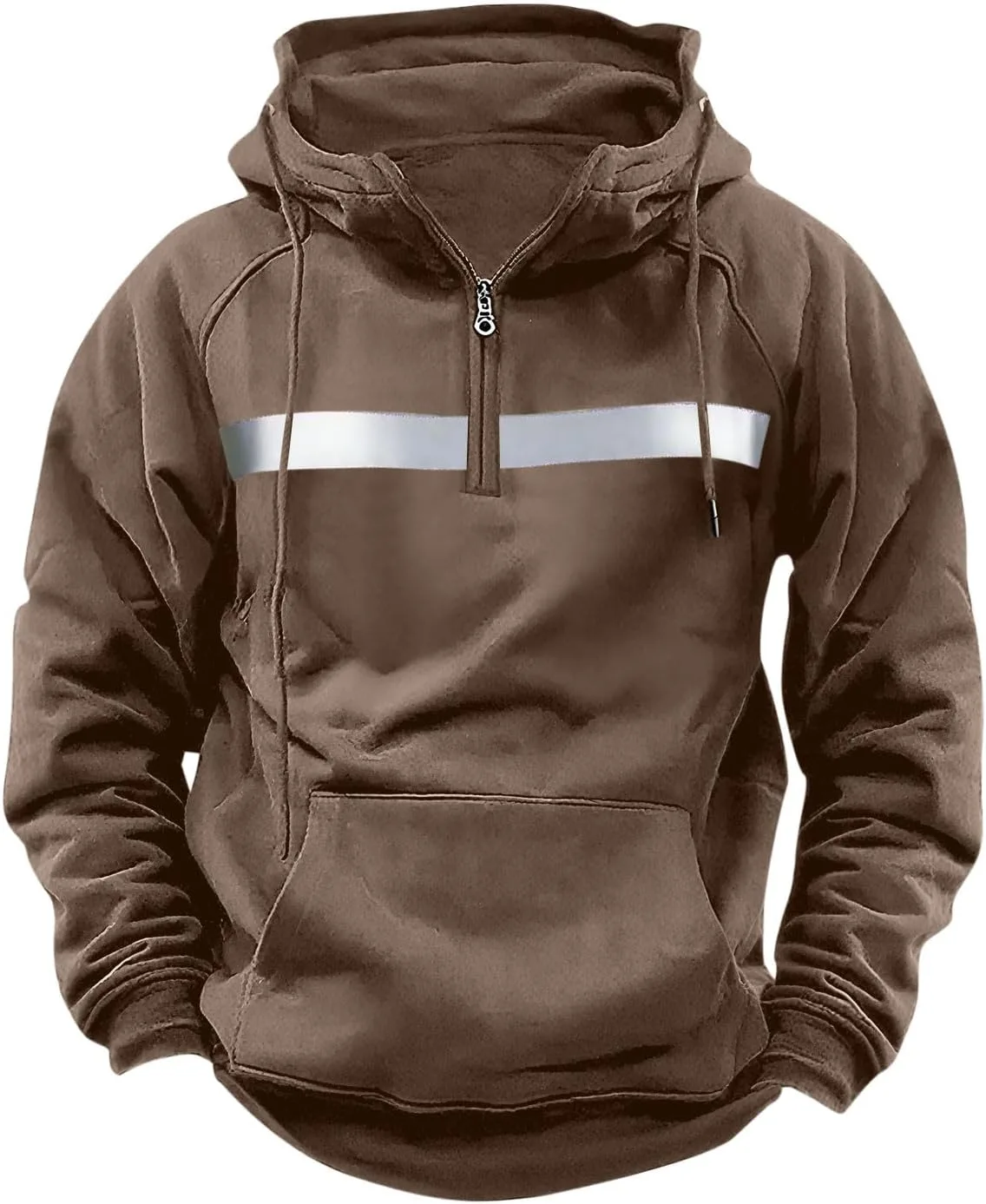 

Куртка-толстовка Quarter Zip с капюшоном и светоотражающими полосами MXTPOV