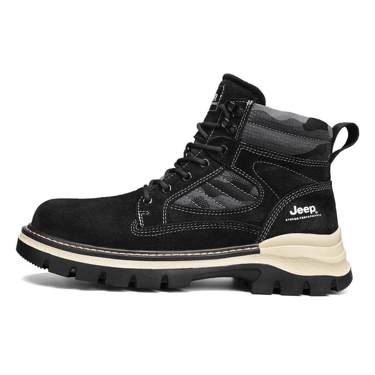 

Jeep Ботинки Martin мужские Black/Khaki