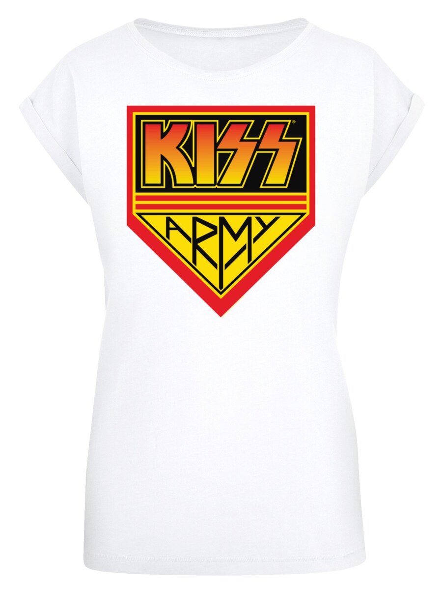 

Рубашка F4NT4STIC Kiss Army Logo, белый