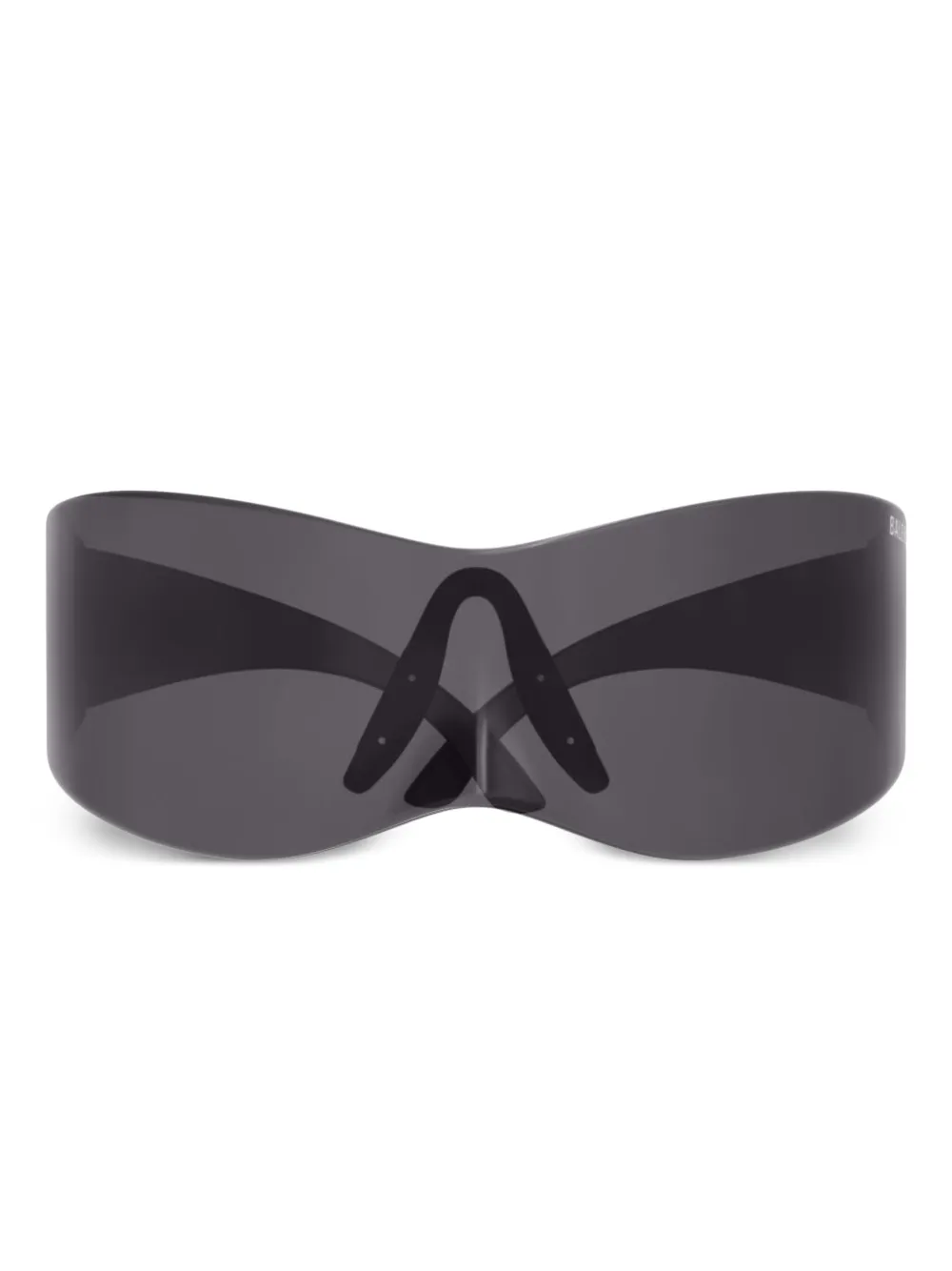 

Солнцезащитные очки в оправе маски Balenciaga Eyewear, черный