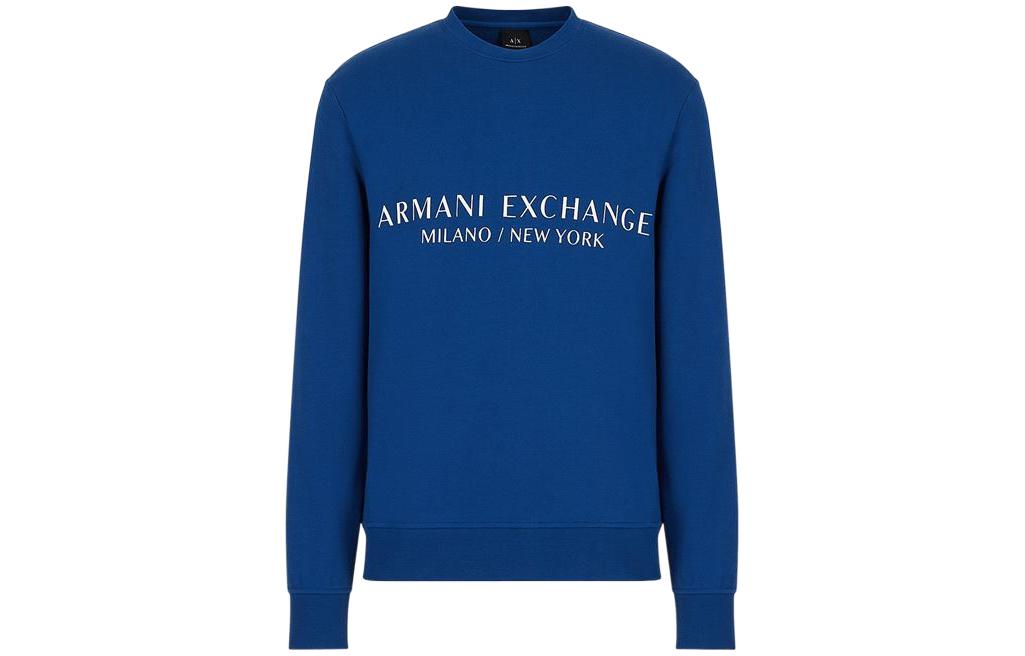 

Толстовка мужская темно-синяя Armani Exchange, темно-синий