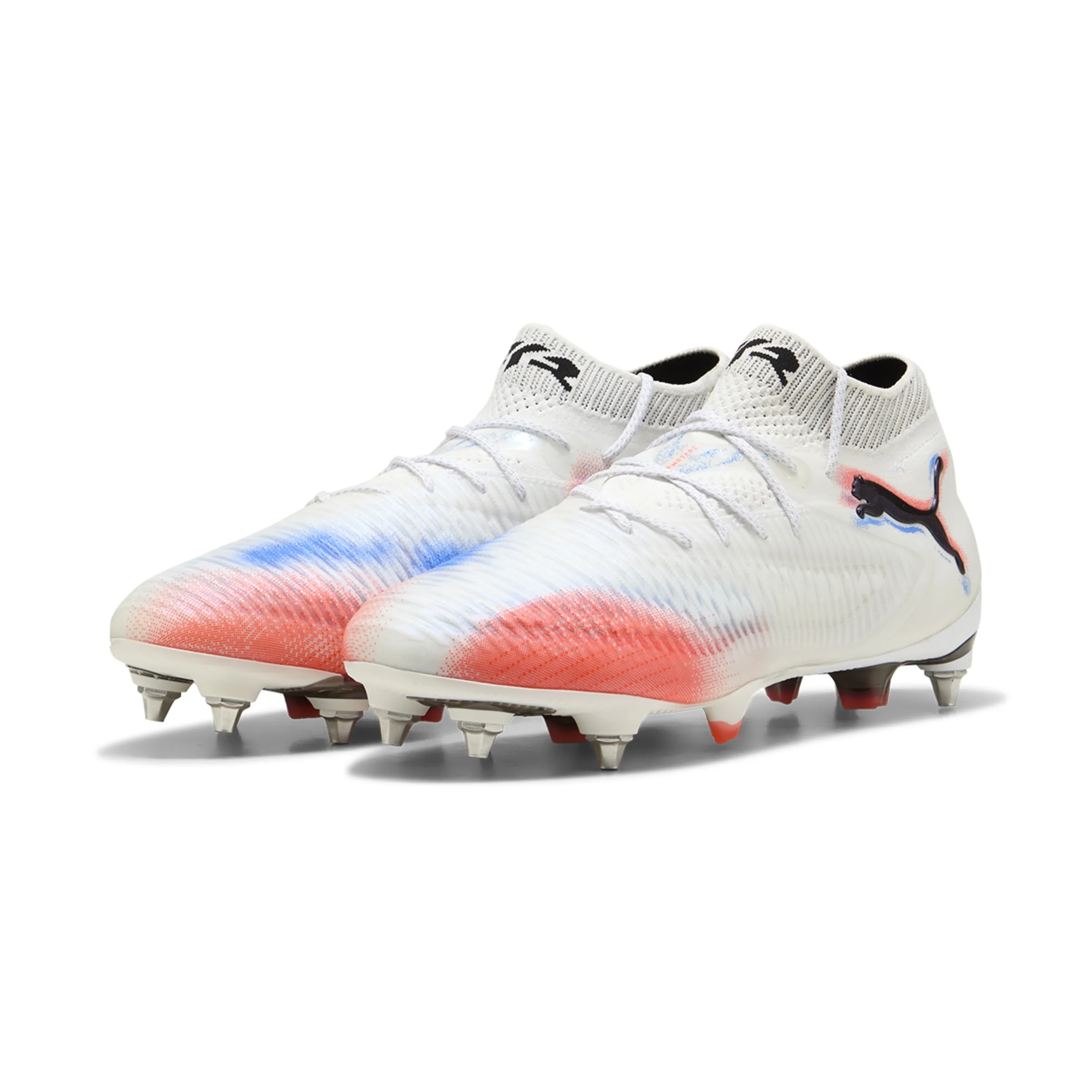 Футбольные бутсы мужские FUTURE 8 ULTIMATE MxSG Puma, белый — фото 2