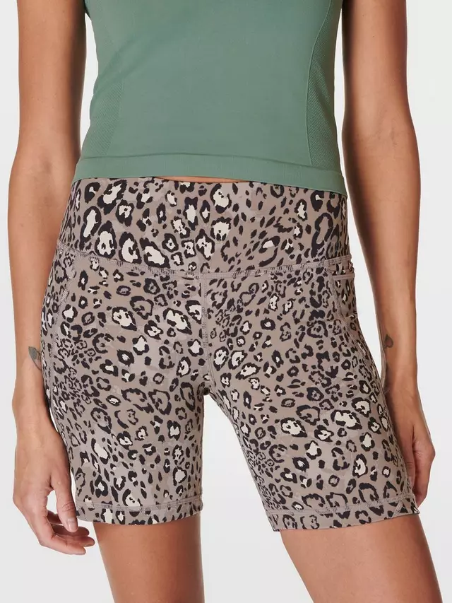 

Шорты Sweaty Betty Power 6" Biker, цвет brown/luxe