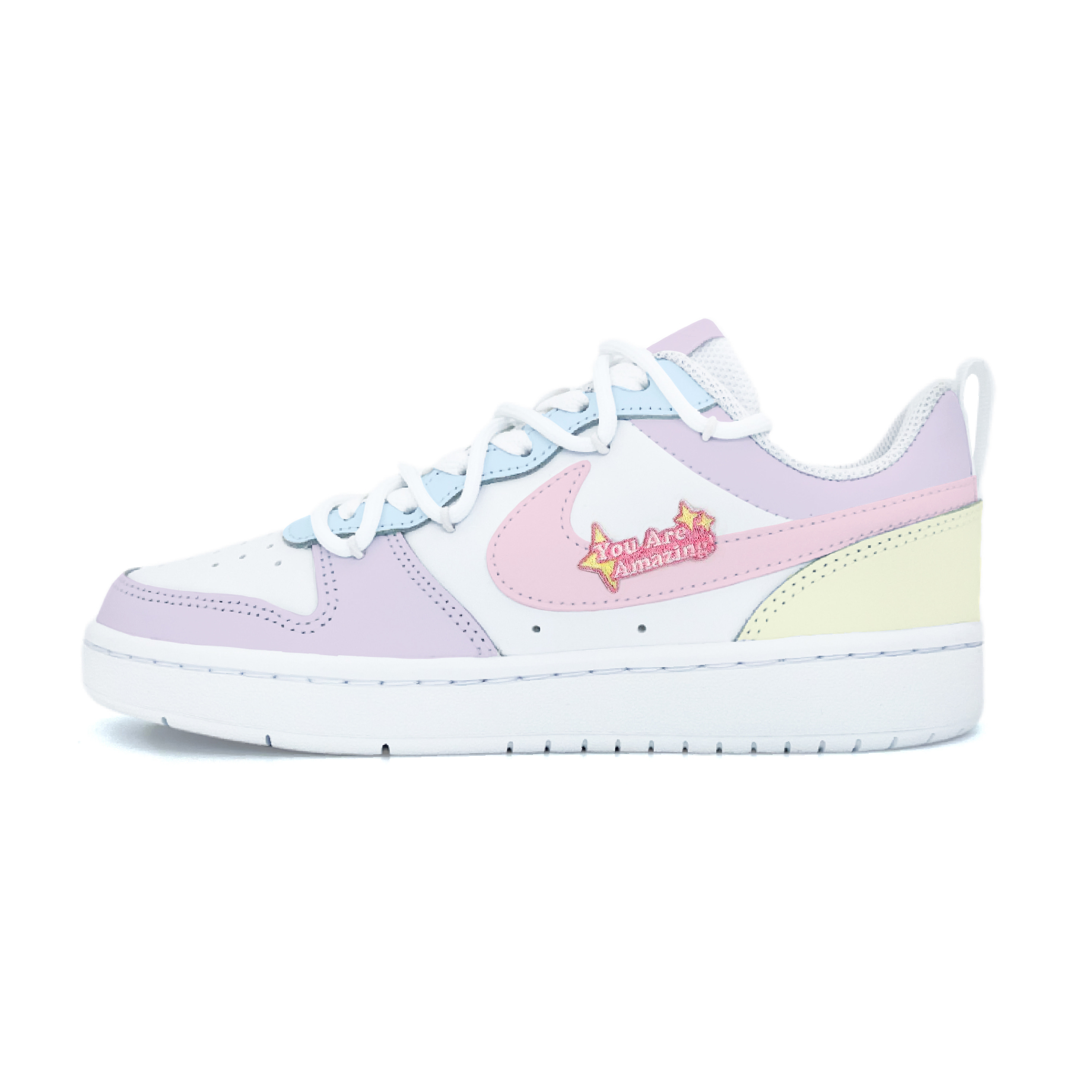 

Детские кроссовки для скейтбординга Court Borough Low 2 Low Top для подростков Nike, фиолетовый