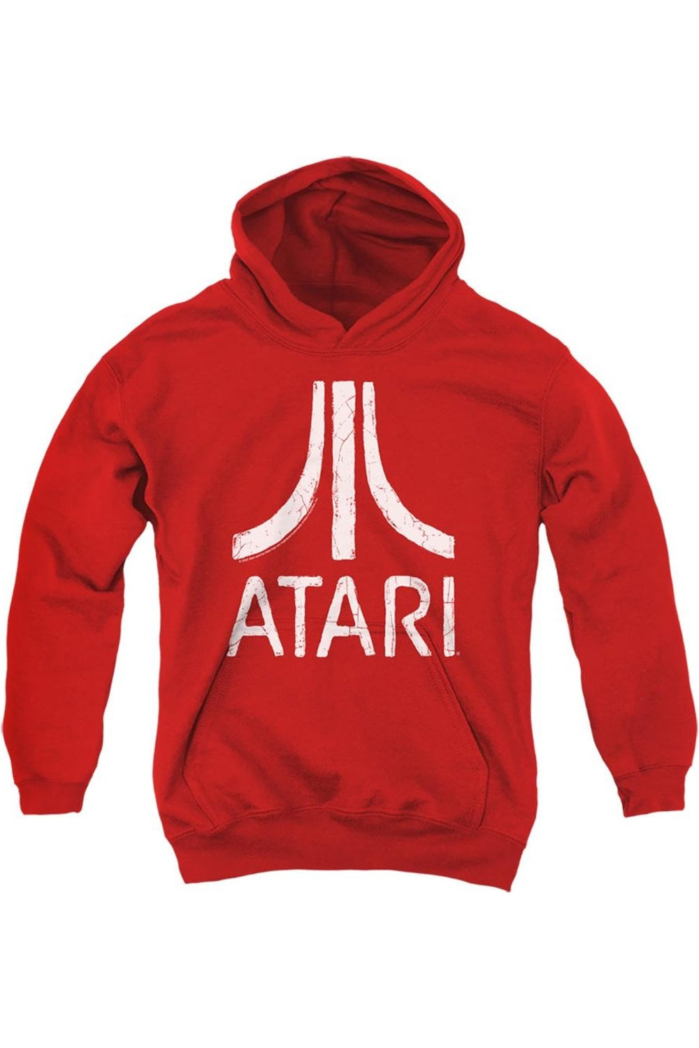

Atari худи с грубым логотипом для молодежи Gildan, красный