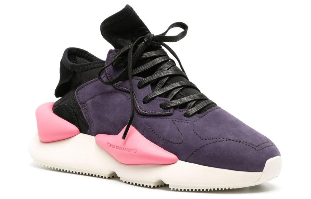 Adidas Y 3 Kaiwa Благородный фиолетовый черный кремовый Y-3, черный фиолетовый — фото 3