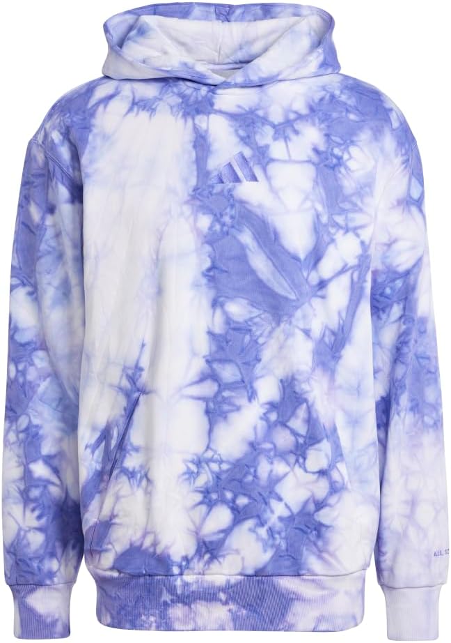 

Мужская толстовка ALL SZN из флиса с эффектом потертости, модель JSH69 Adidas, синий