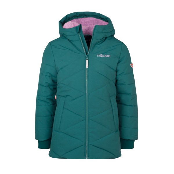 

Пальто берген для девочки - пальто Trollkids, мультиколор