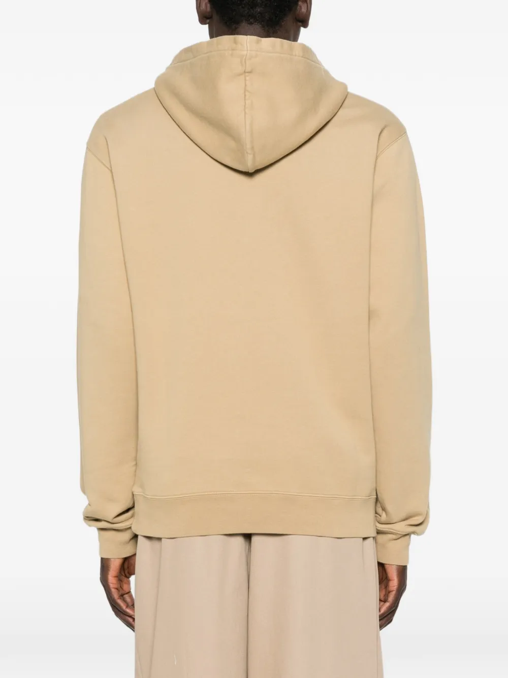 Худи с нашивкой-логотипом Jacquemus, коричневый — фото 4