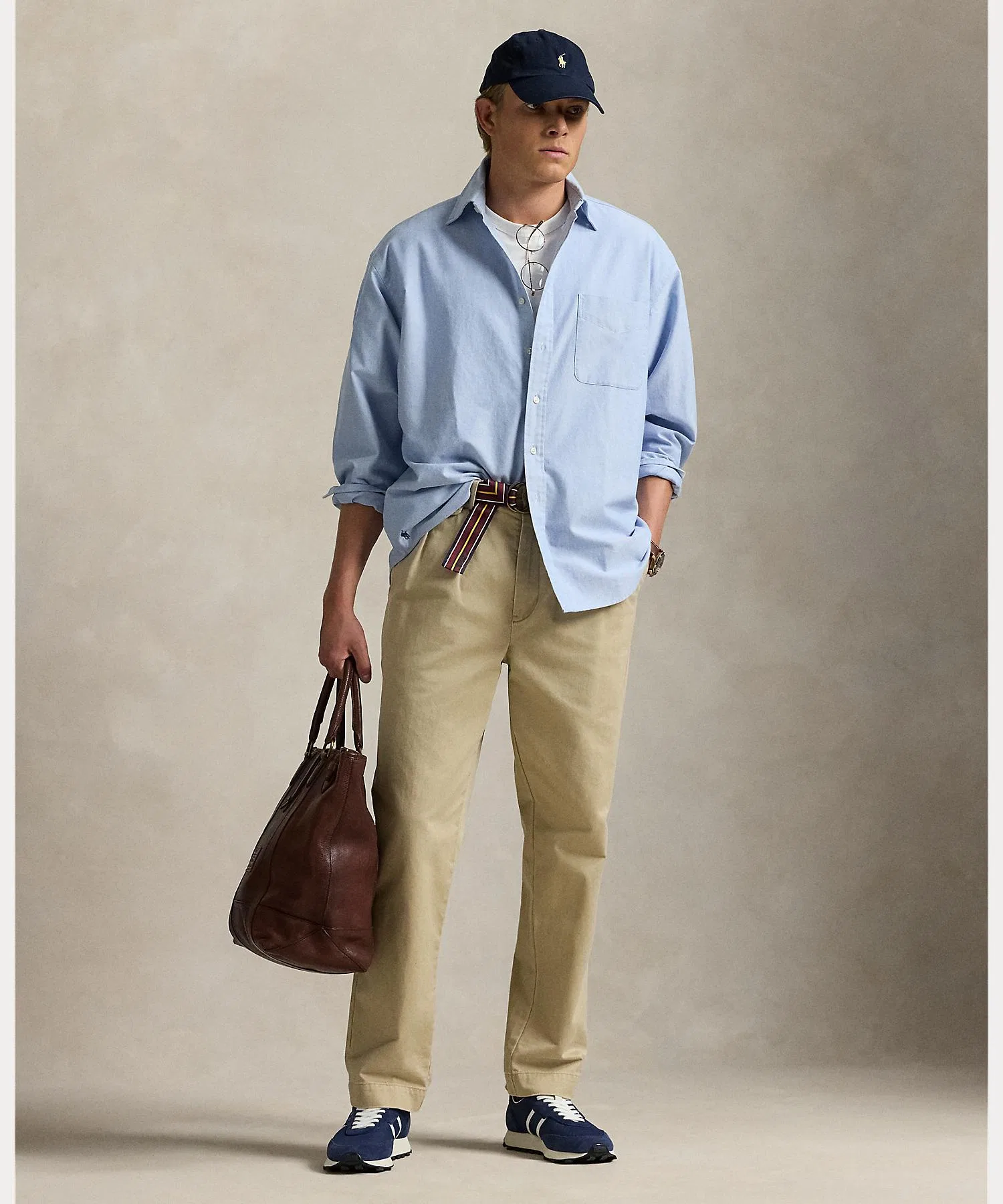 Мужская рубашка Polo Ralph Lauren из органического хлопка — фото 3