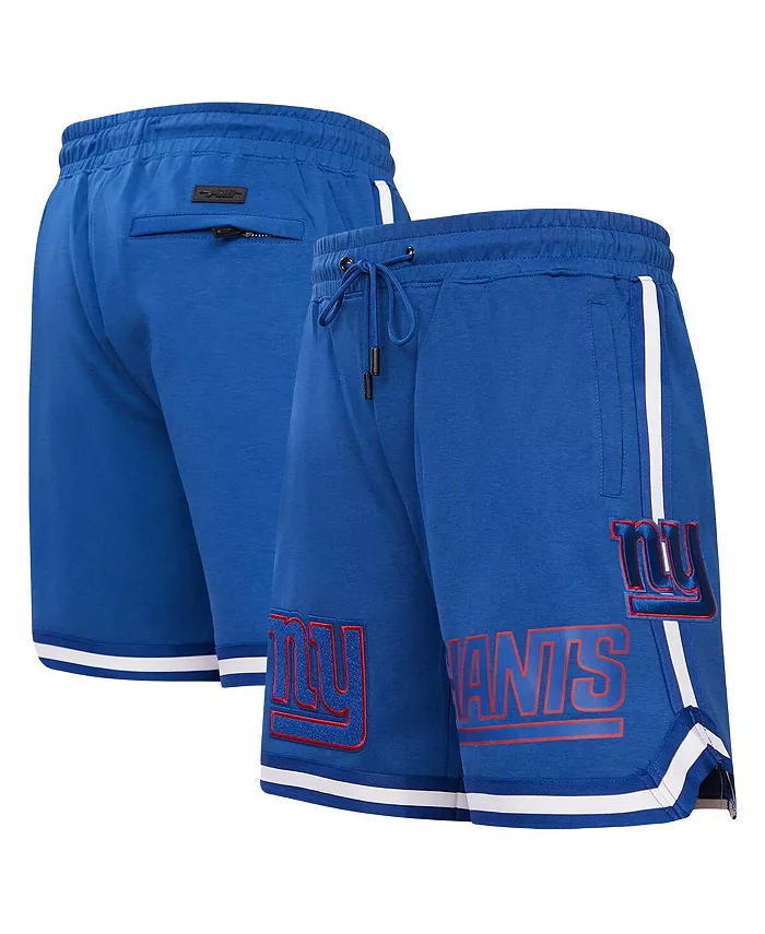 

Мужские шорты классические с аппликацией Royal New York Giants Pro Standard