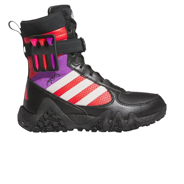 Кроссовки Jay3lle x Wmns CodeChaos Boot Spikeless Golf, цвет Black White Red