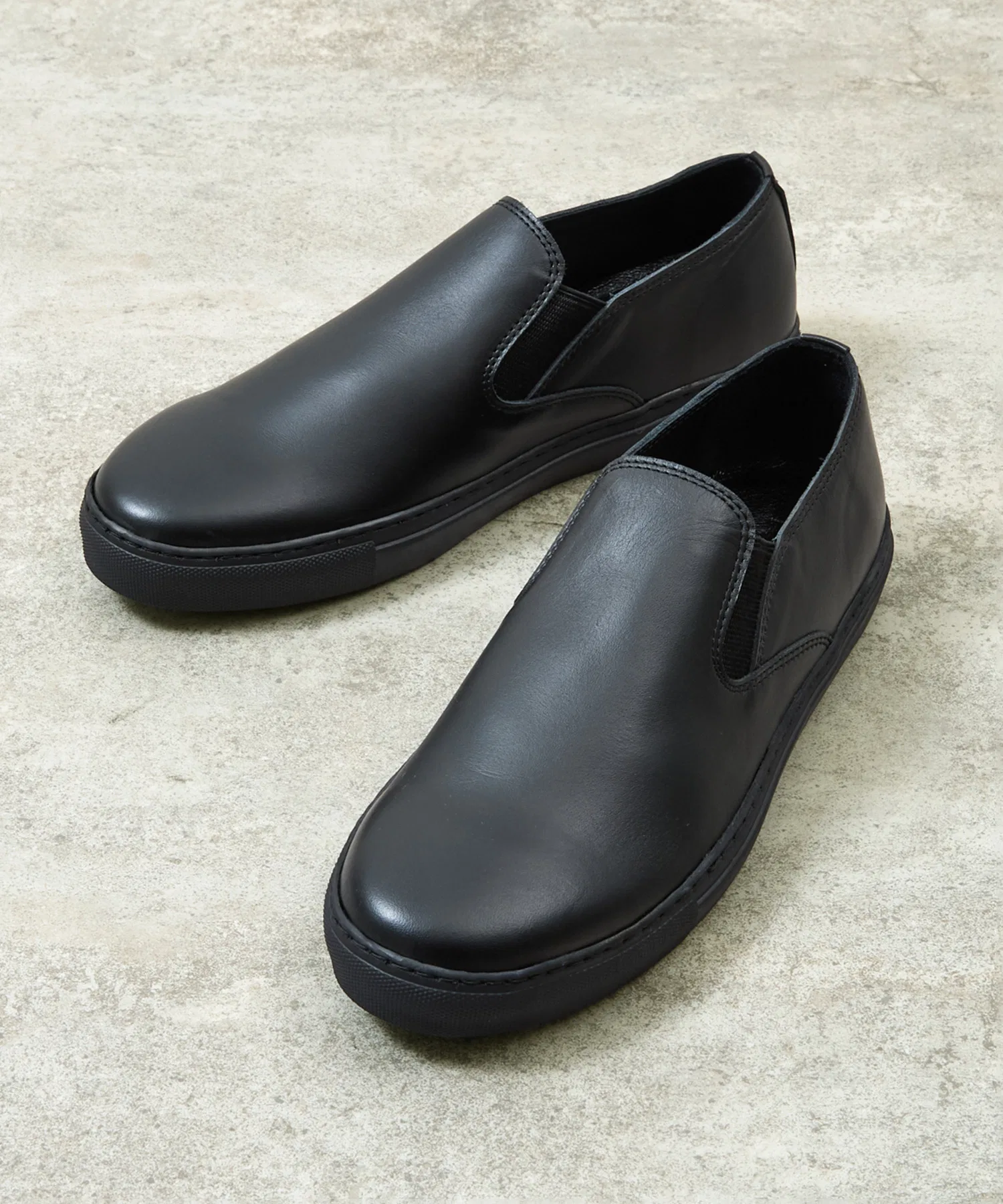 Мужские слипоны Pad Oblique Incision Side Gore Shoes PA7043-2005