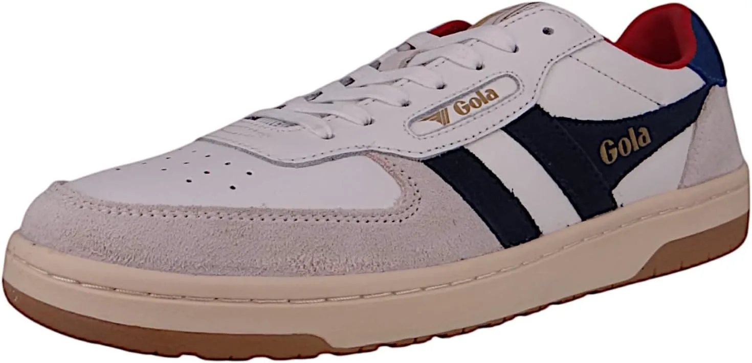 

Кроссовки Gola Mens Hawk, белый/темно-синий/синий