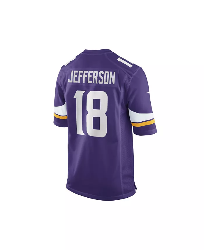 

Игровая футболка Minnesota Vikings Джастина Джефферсона для мужчин Nike, фиолетовый
