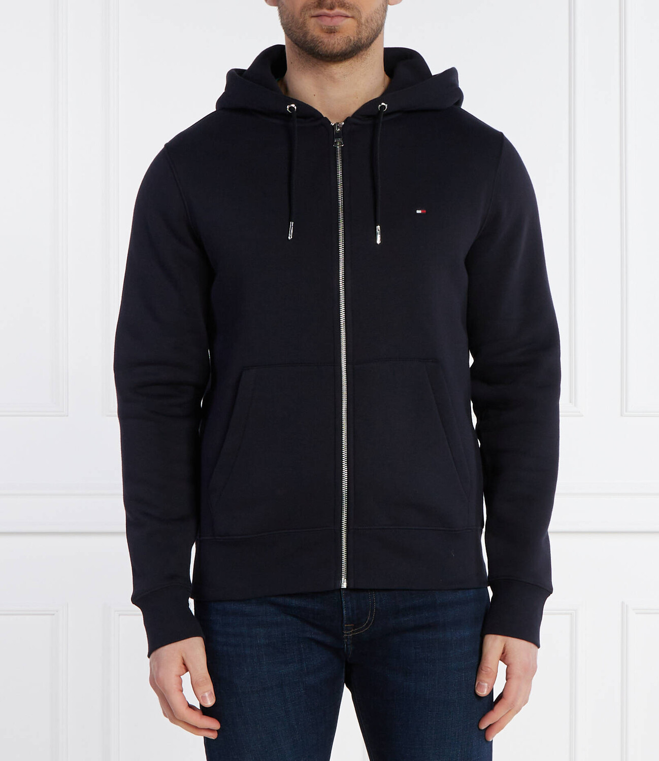 

Толстовка Tommy Hilfiger CLASSIC FLAG ZIP Regular Fit, темно-синий