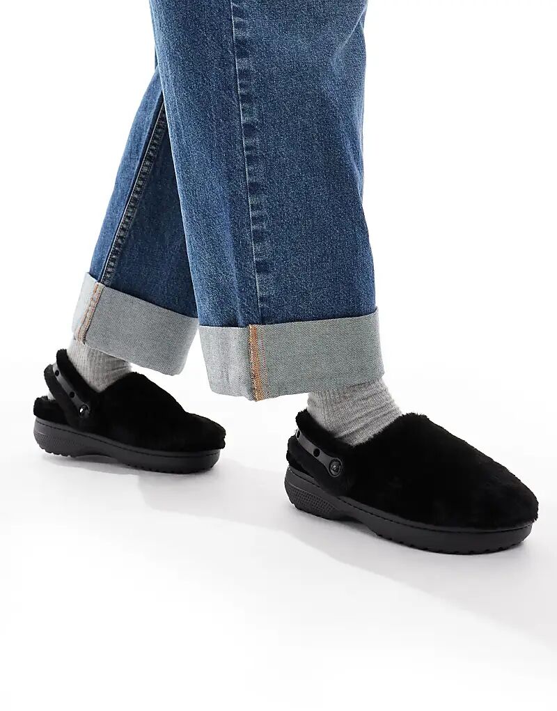 Сабо Crocs Unfurgettable черного цвета